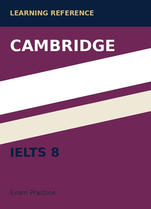 Cambridge IELTS 8 reference cover