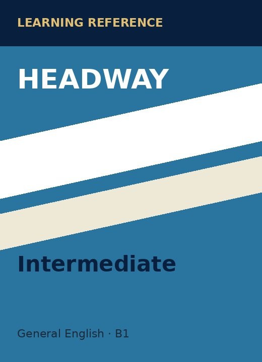 Headway Intermediate reference cover