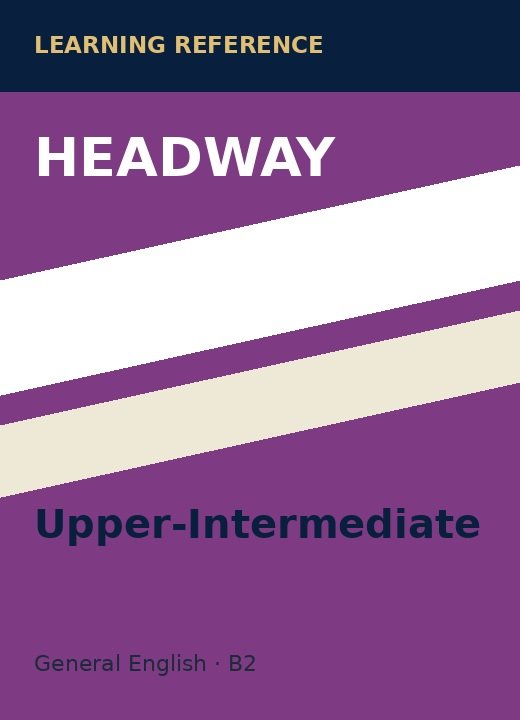 Headway Upper-Intermediate reference cover